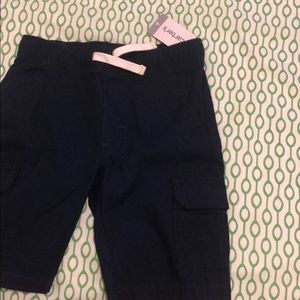 Carters navy cargo shorts